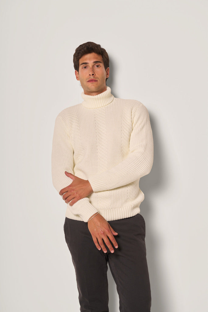 Dolcevita uomo a maglia