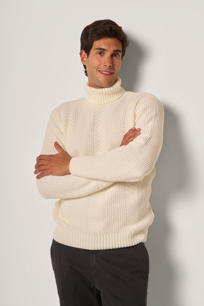 Dolcevita uomo a maglia