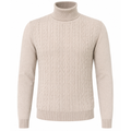 Maglione Dolcevita a Treccia