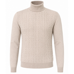 Maglione Dolcevita a Treccia