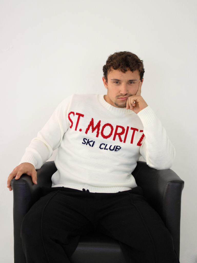 Maglione “St. Moritz Ski Club”