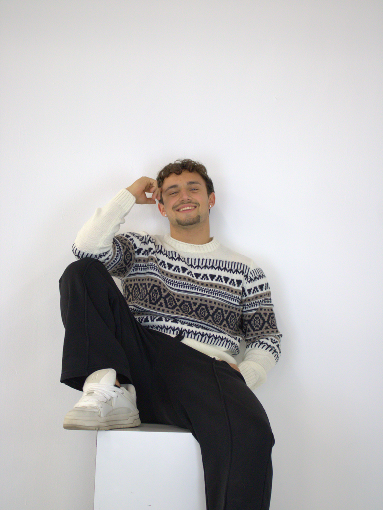 Maglione Jacquard Invernale
