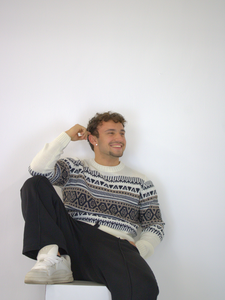 Maglione Jacquard Invernale