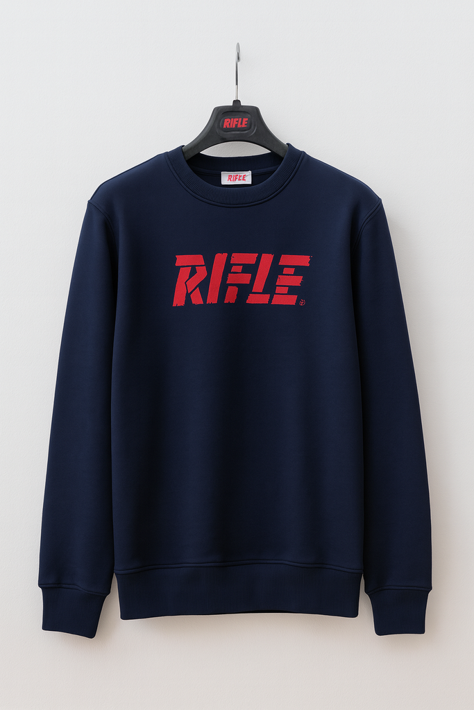 Felpa uomo girocollo Rifle