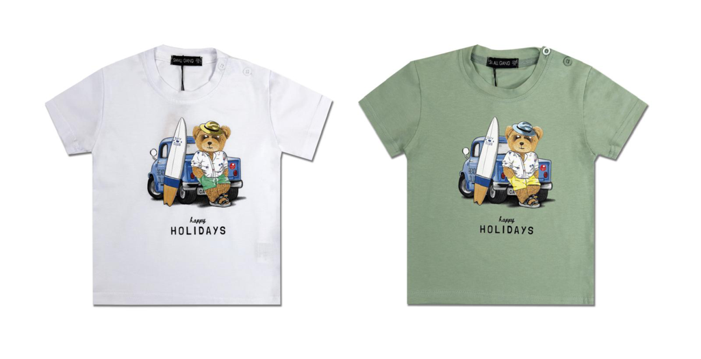 Maglietta da bambino baby con stampa