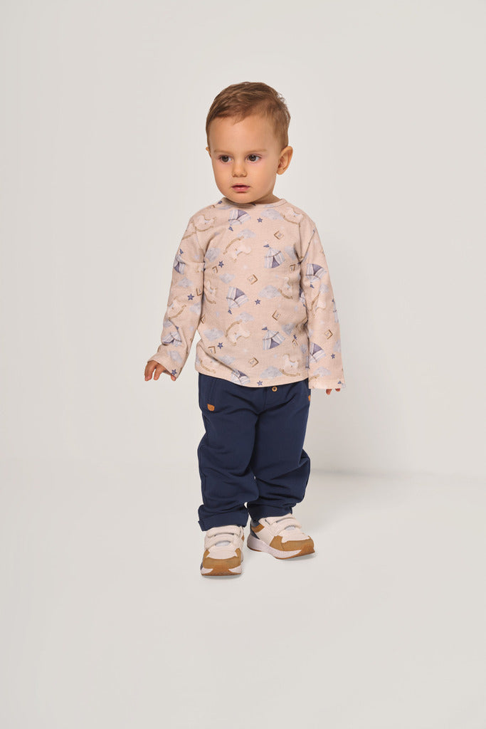 Maglia neonato maniche lunghe