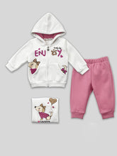 Carica l&#39;immagine nel visualizzatore di Gallery, Completo da bambina con stampa lettering
