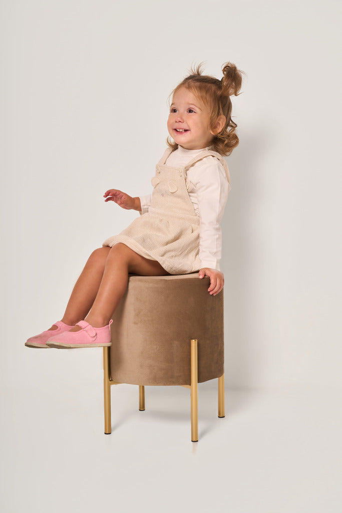 Completo da neonata in velluto