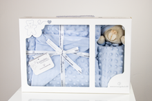 Carica l&#39;immagine nel visualizzatore di Gallery, Copertina culla in buddle double face con dou-dou orsetto
