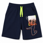 Pantaloncino baby con stampa