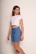 Pantalone corto da bambina