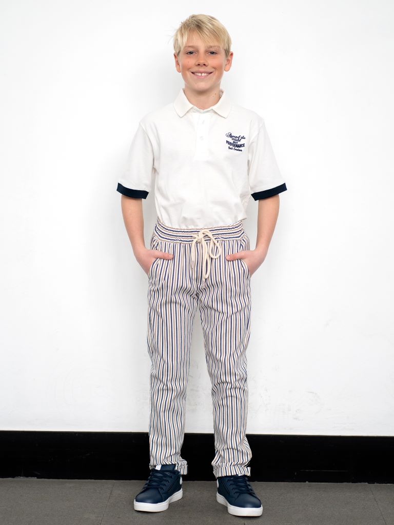 Pantalone a righe
