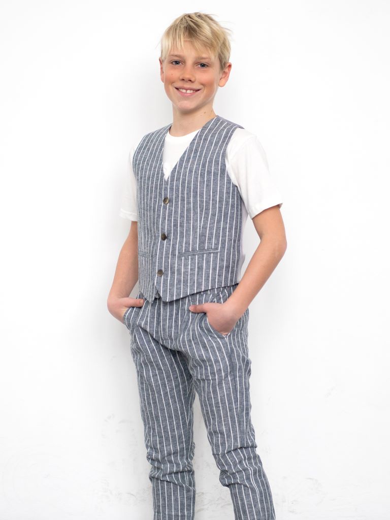 Pantalone in lino da completo