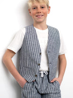 Pantalone in lino da completo