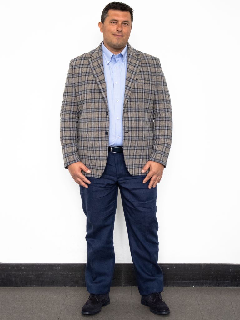 Pantalone classico in lino