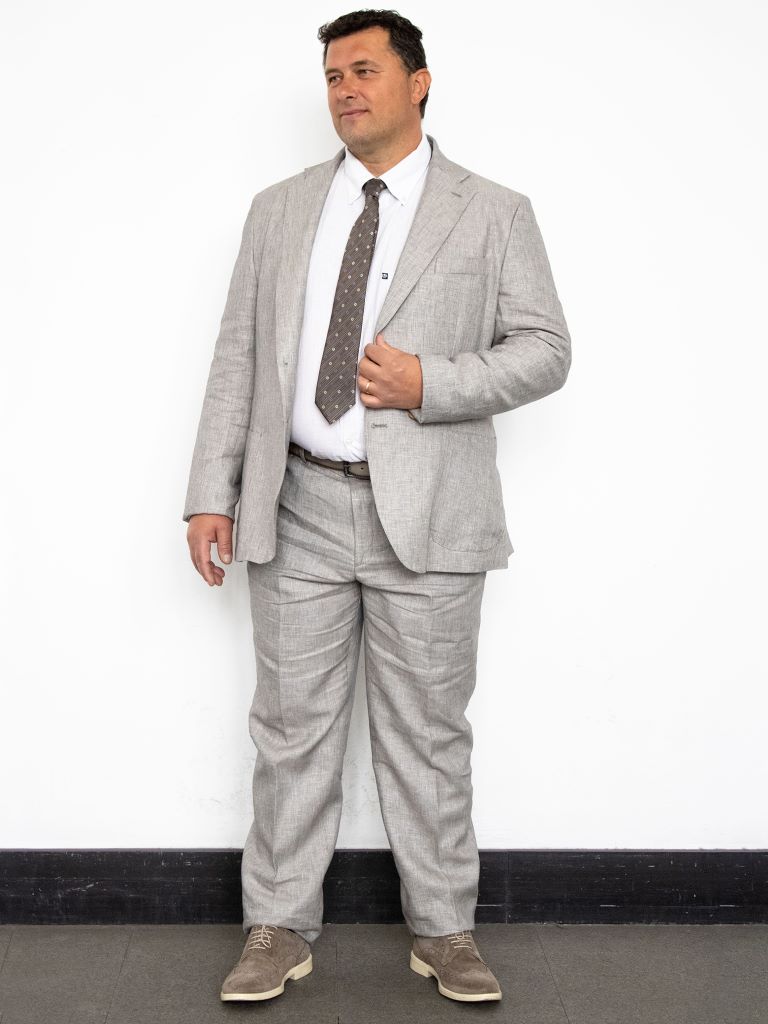 Pantalone in misto lino