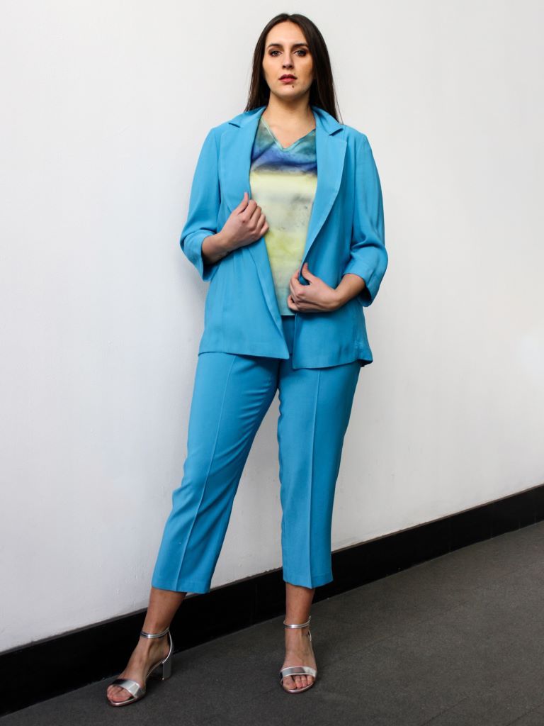 Pantalone classico con piega