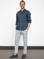 Pantalone in misto lino