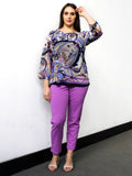 Pantalone regular con fibbia