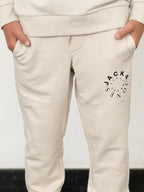 Pantalone in felpa con scritta