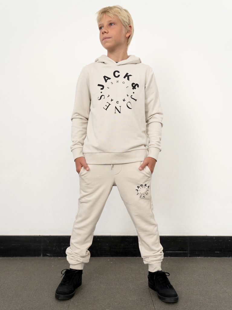 Pantalone in felpa con scritta