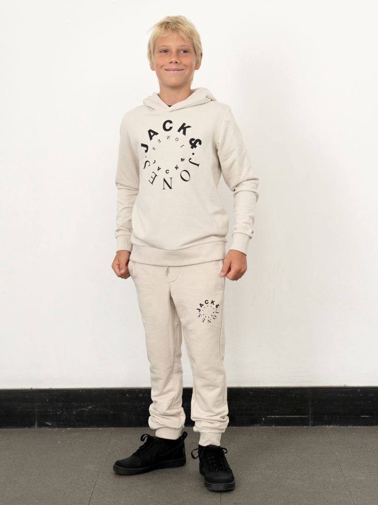 Pantalone in felpa con scritta