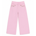 Pantalone da bambina con strass