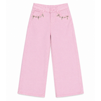 Pantalone da bambina con strass