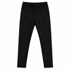 Leggings bambina con strass