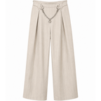 Pantalone Gessato con Catenina