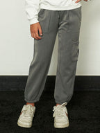 Pantalone dritto con tasche