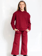 Pantalone con tasche a toppa