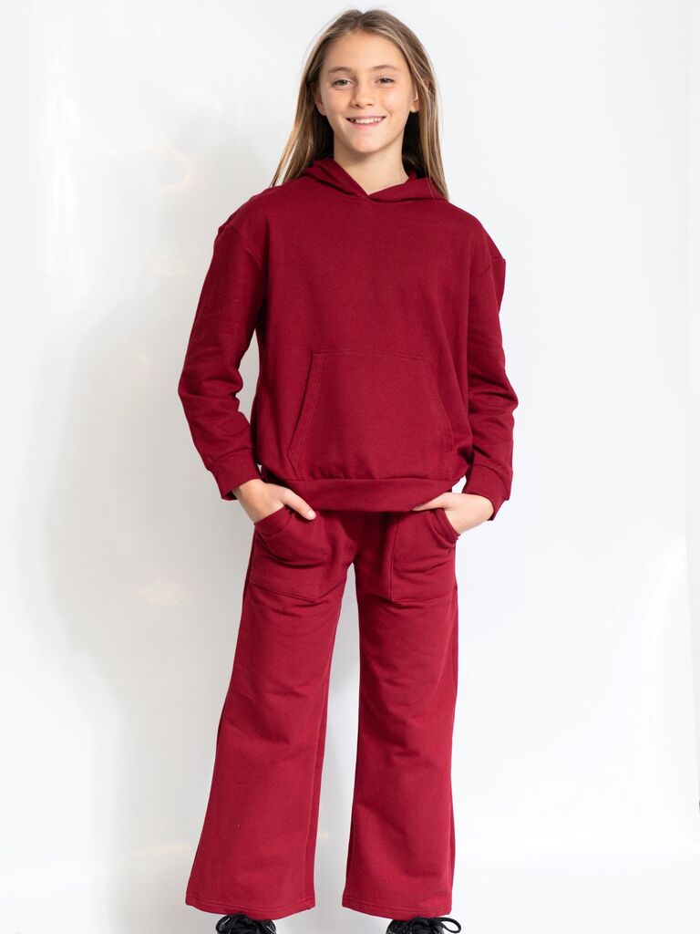 Pantalone con tasche a toppa