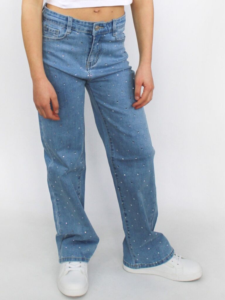Jeans con brillantini