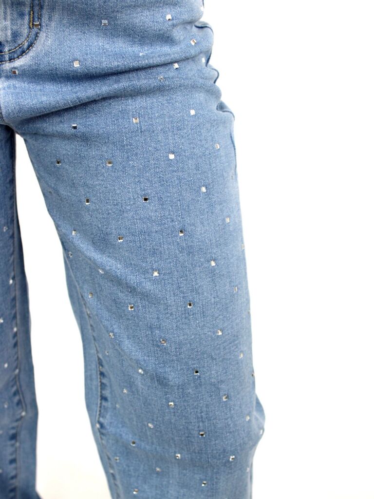 Jeans con brillantini