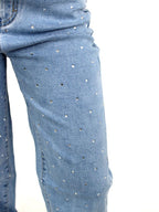 Jeans con brillantini