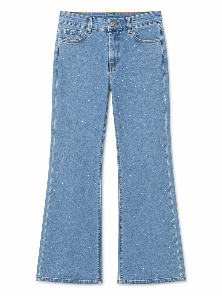 Jeans con brillantini