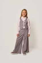 Carica l&#39;immagine nel visualizzatore di Gallery, Pantalone gessato a palazzo
