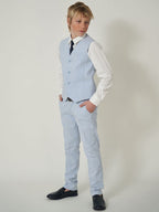 Pantalone da completo melange