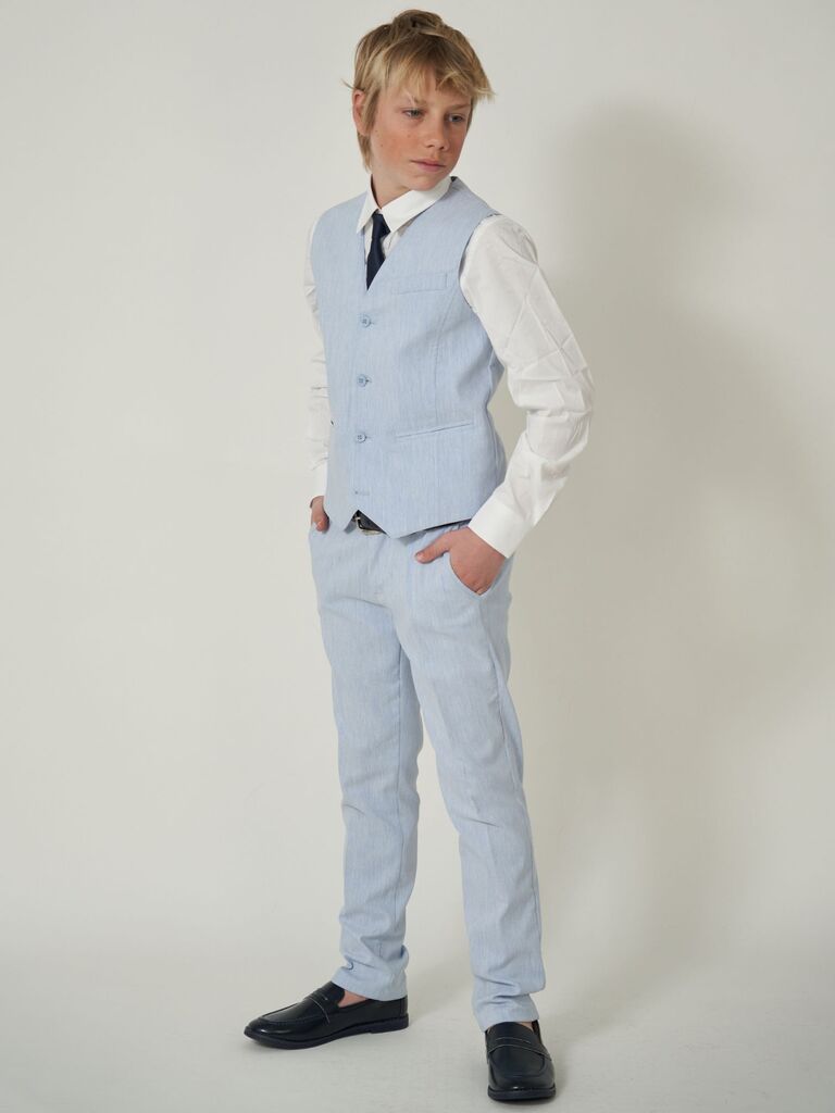 Pantalone da completo melange