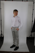 Pantalone elegante da bambino per completo