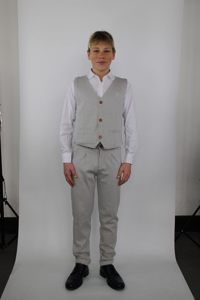 Pantalone elegante da bambino per completo