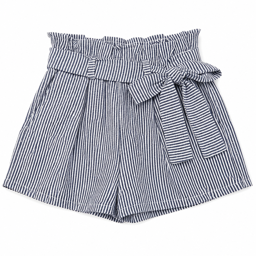 PANTALONCINI RIGATI