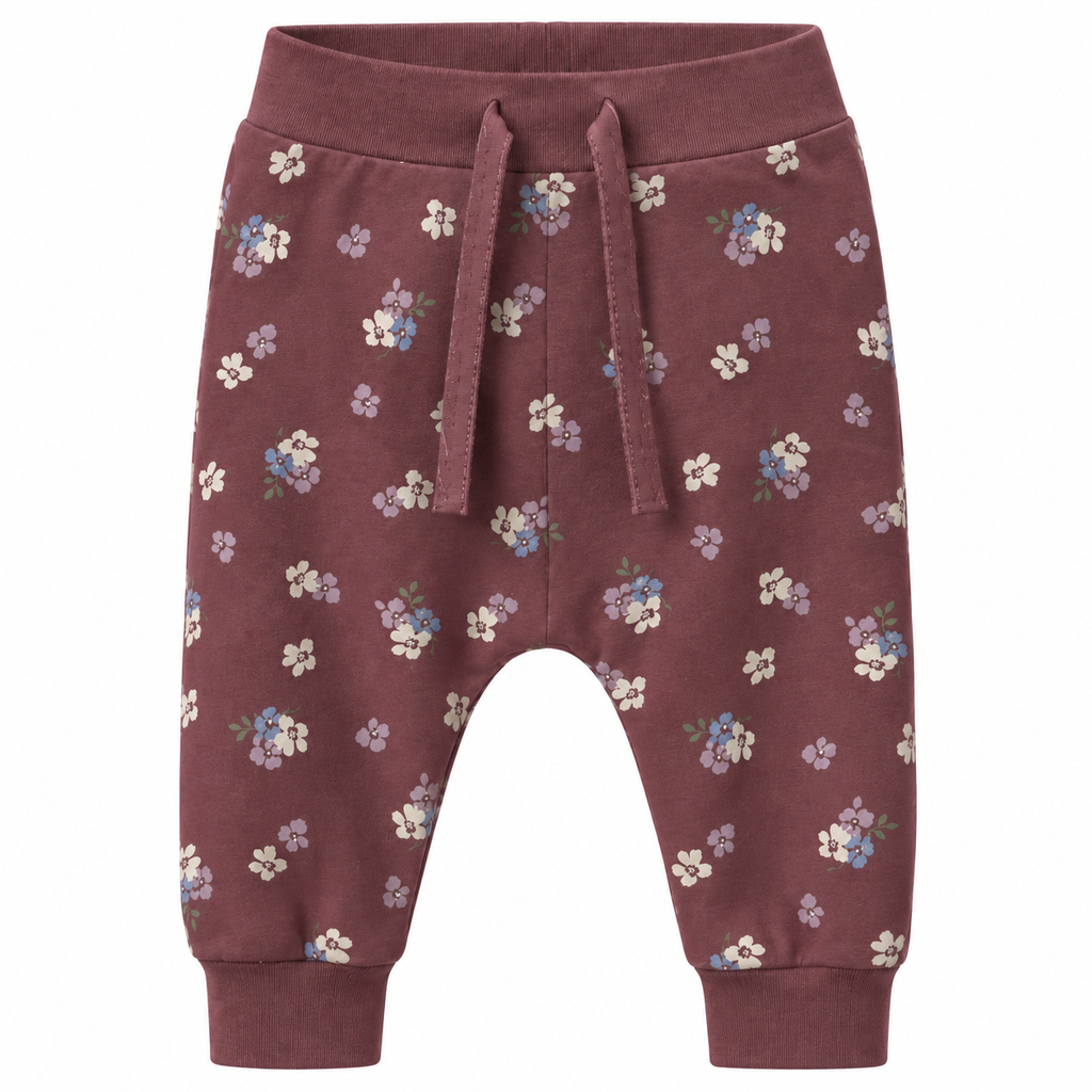 Pantalone fantasia fiori