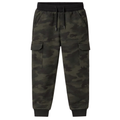 PANTALONE BAMBINO CARGO MILITARE