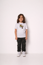 PANTALONE BAMBINO CARGO MILITARE