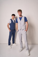 Carica l'immagine nel visualizzatore di Gallery, Pantalone Uomo Grigio Slim Fit
