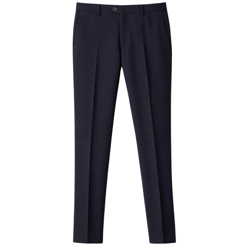 Pantaloni Uomo Eleganti Vestibilità Slim