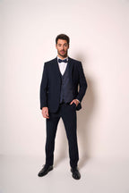 Pantaloni Uomo Eleganti Vestibilità Slim