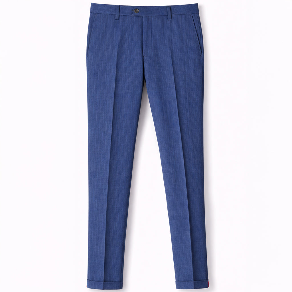 Pantalone Uomo Blu Slim Fit